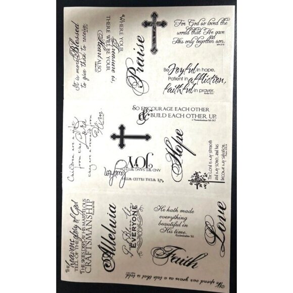 Creative Memories Christian Inspiration 12 x 12 Album Kit Complete Page Starter - Picture 2 of 5